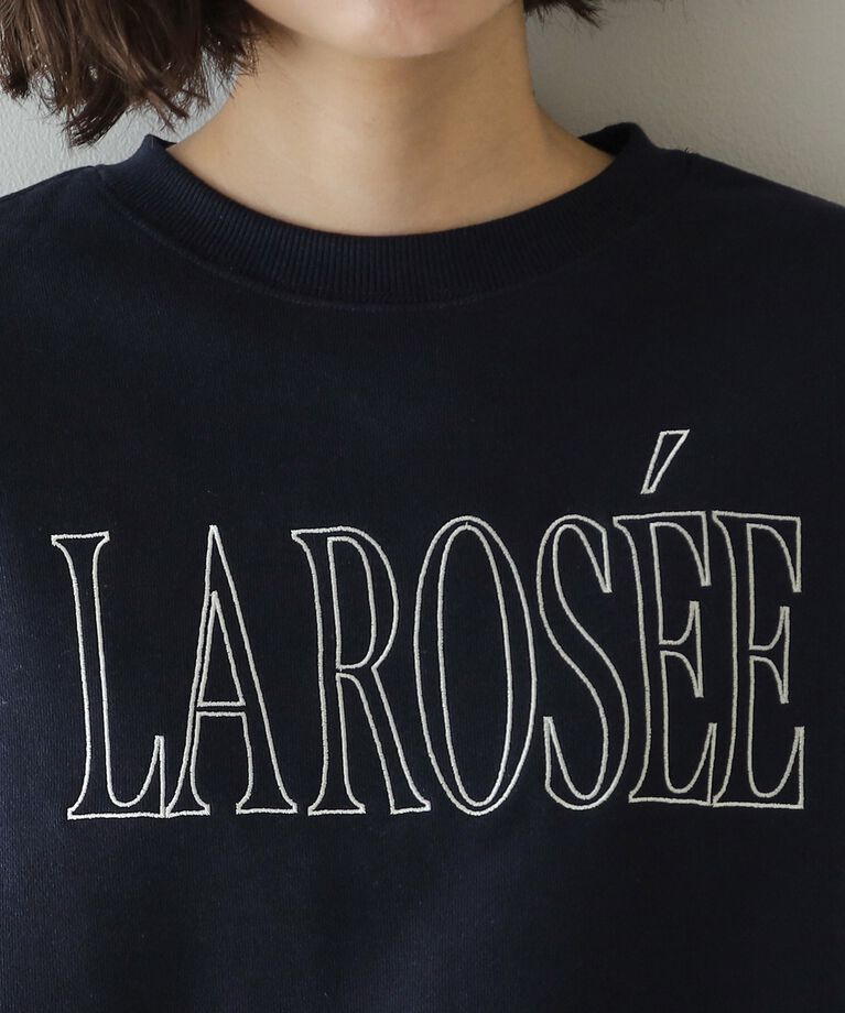 OPAQUE.CLIP「《美人百花掲載》ロゴ裏毛ショートトップス【洗濯機洗い可】」|Tシャツ・カットソー|