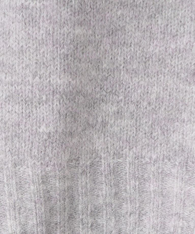 Dessin「【洗える】ショート丈ワイドクルーネックニット（XS～L）」|ニット・セーター|