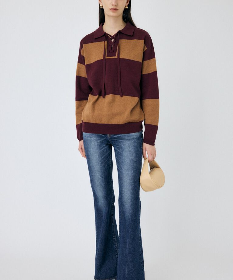 MOUSSY「MVS D/BLU FLARE」|デニム|