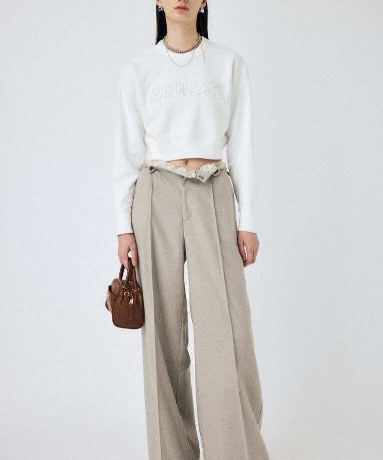 MOUSSY「PATCH DENIM MOUSSY プルオーバー」|パーカー|