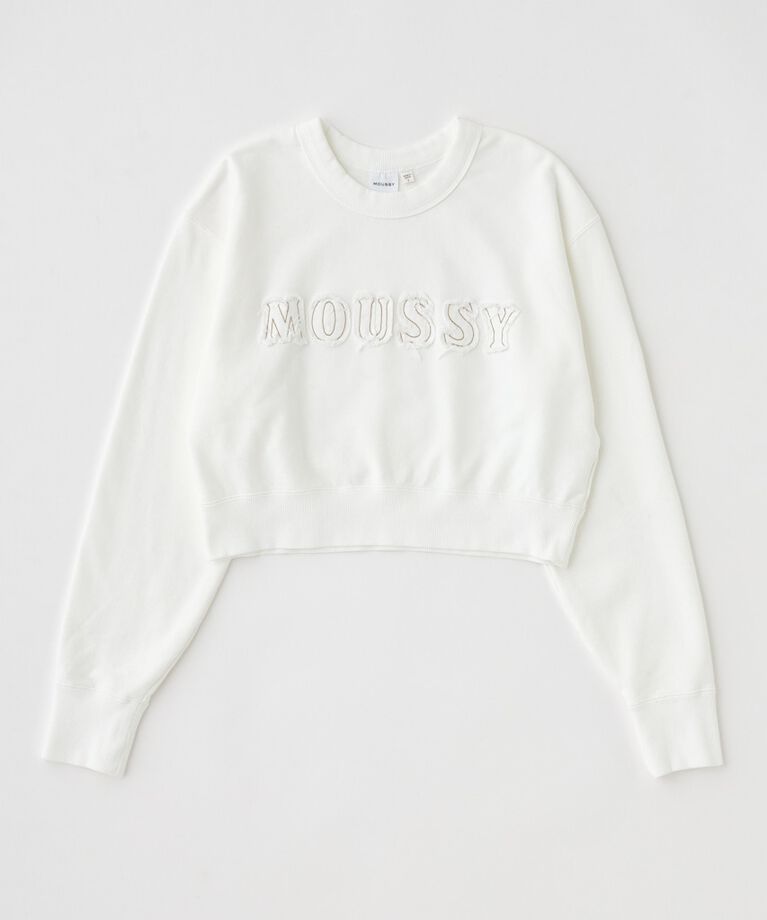 MOUSSY「PATCH DENIM MOUSSY プルオーバー」|パーカー|