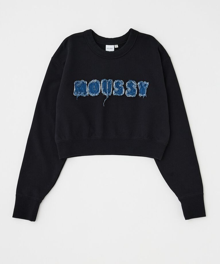 MOUSSY「PATCH DENIM MOUSSY プルオーバー」|パーカー|