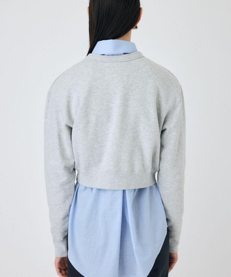 MOUSSY「PATCH DENIM MOUSSY プルオーバー」|パーカー|