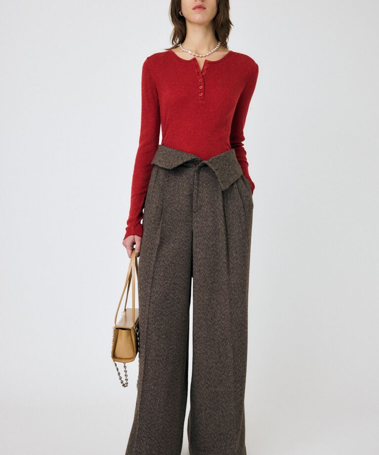 MOUSSY「HENRY NECK ロンT」|Tシャツ・カットソー|