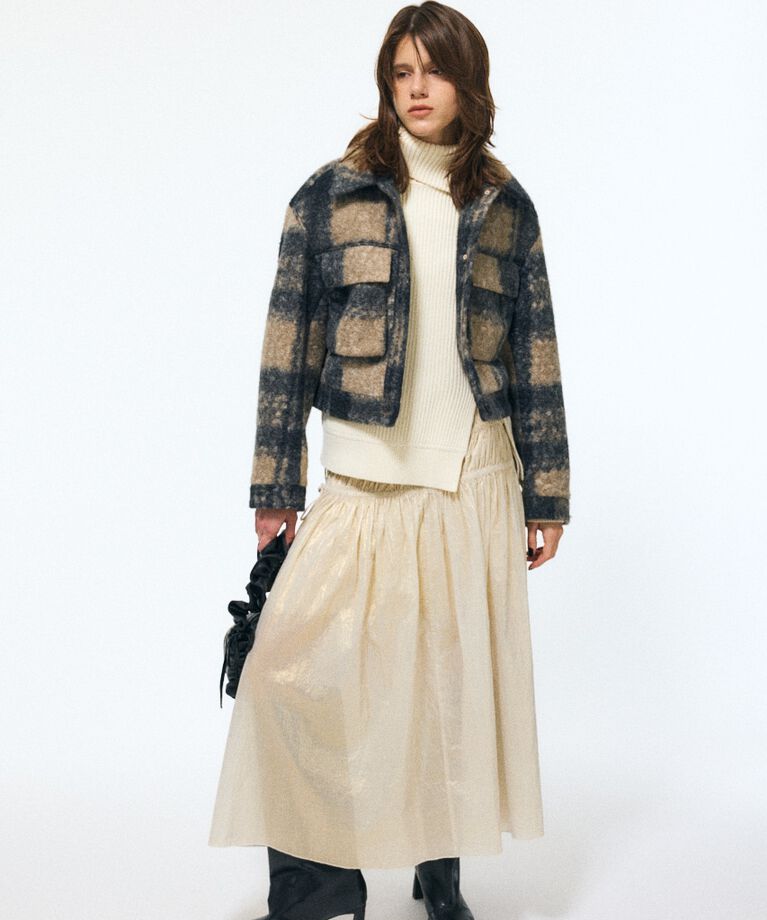 MOUSSY「SHIRRING ロングスカート」|スカート|