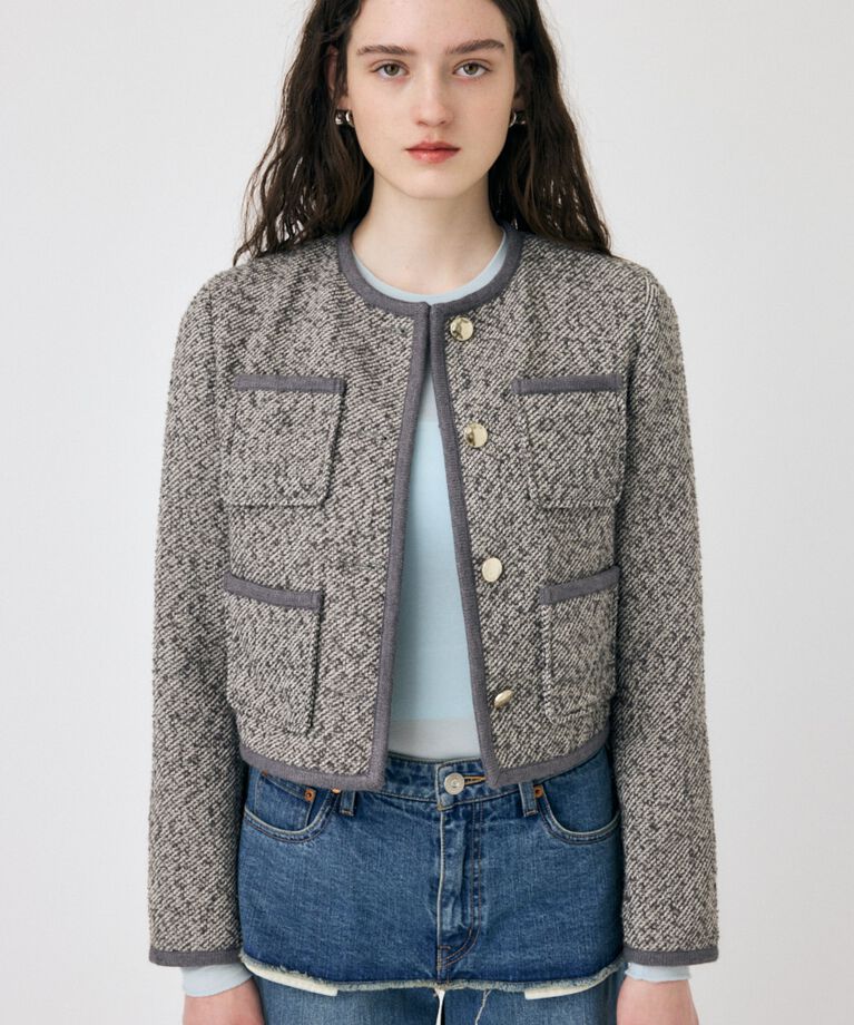 MOUSSY「CLASSIC ツイードジャケット」|その他|