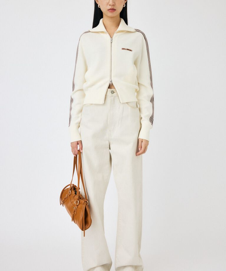 MOUSSY「KNIT トラックジャケット」|シャツ・ブラウス|