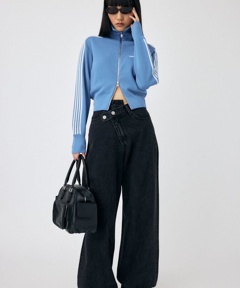 MOUSSY「KNIT トラックジャケット」|シャツ・ブラウス|