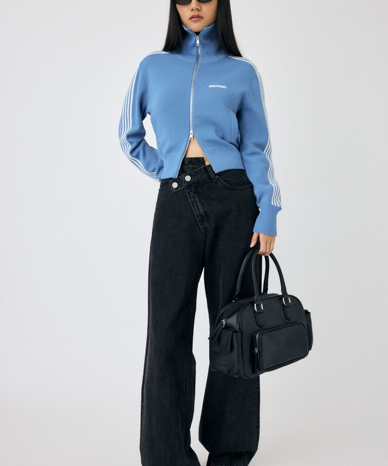 MOUSSY「KNIT トラックジャケット」|シャツ・ブラウス|