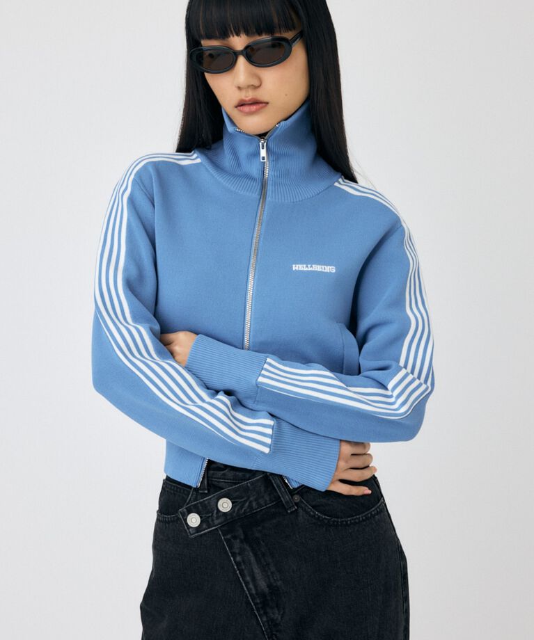 MOUSSY「KNIT トラックジャケット」|シャツ・ブラウス|
