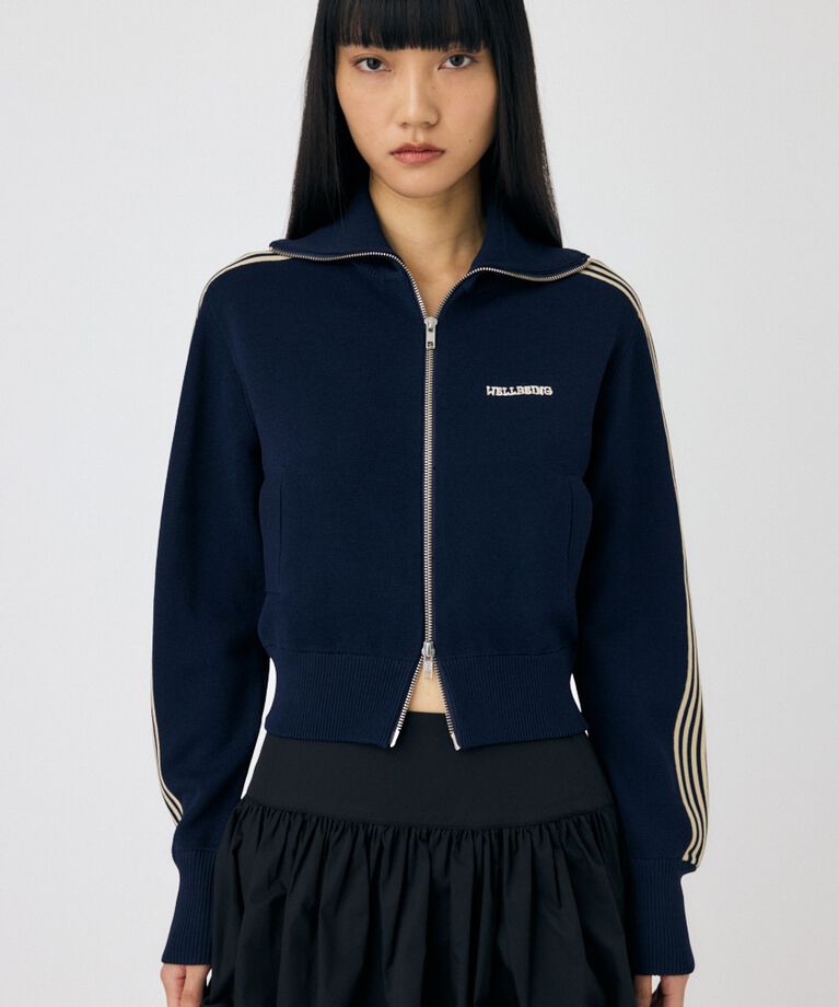 MOUSSY「KNIT トラックジャケット」|シャツ・ブラウス|