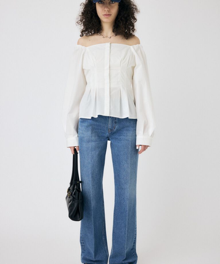 MOUSSY「OFF SHOULDER シャツ」|その他|