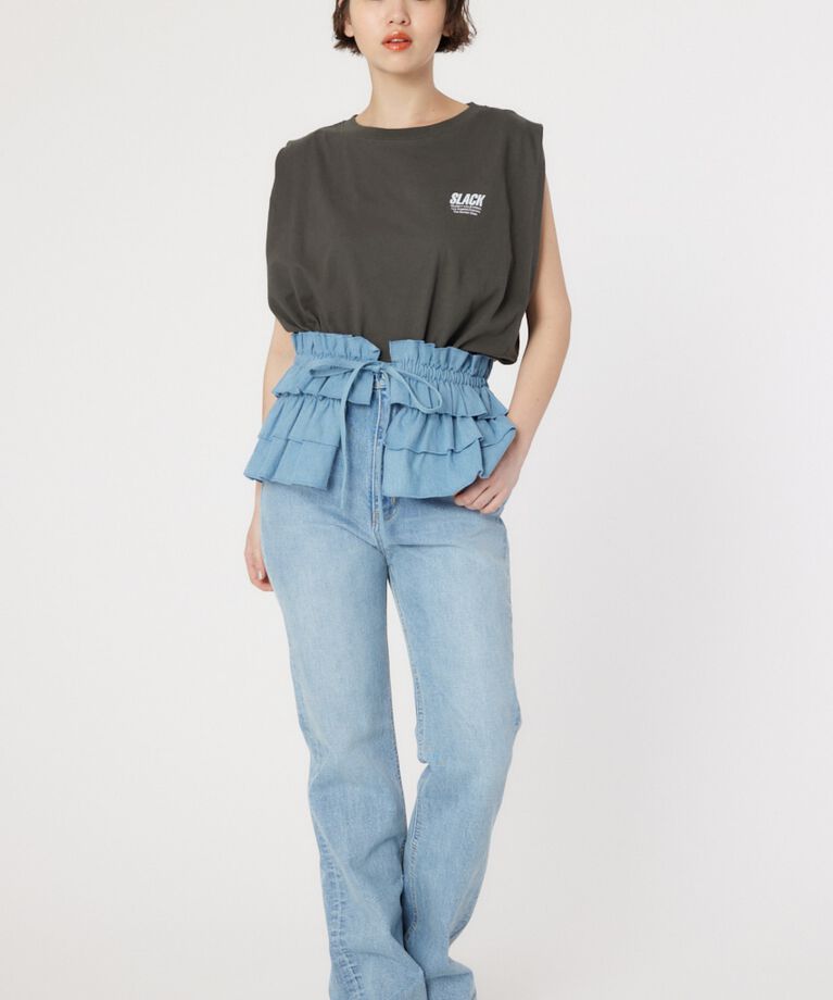RODEO CROWNS「DENIM MULTI WAY FRILL ACCE」|その他|