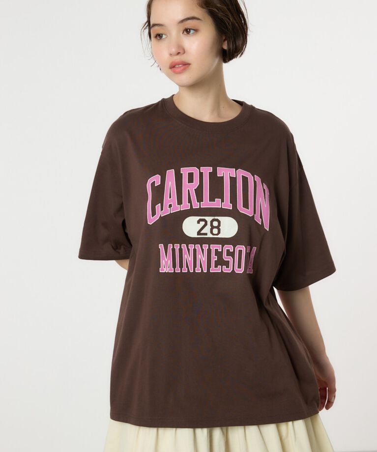 RODEO CROWNS「CARLTON ヴィンテージライクTシャツ」|Tシャツ・カットソー|BRN