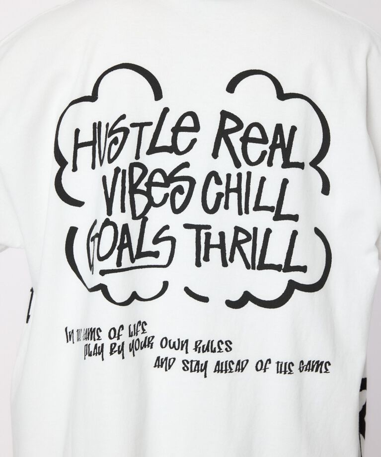 RODEO CROWNS「ランダムスケッチロングスリーブTシャツ」|Tシャツ・カットソー|