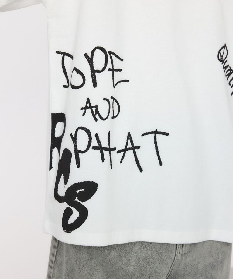 RODEO CROWNS「ランダムスケッチロングスリーブTシャツ」|Tシャツ・カットソー|
