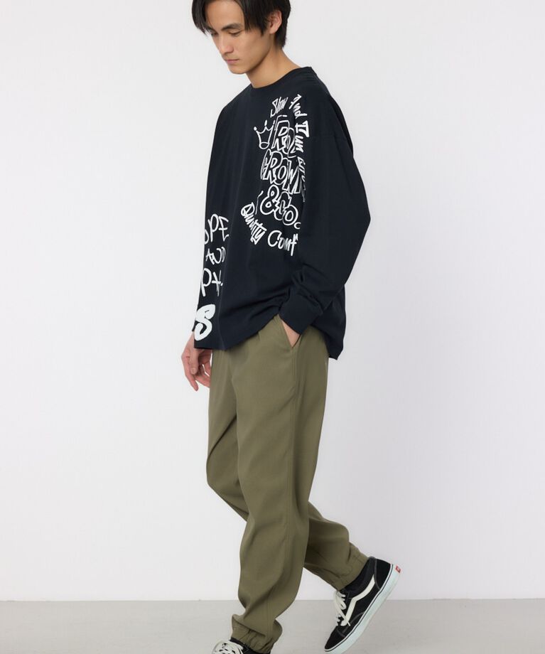 RODEO CROWNS「ランダムスケッチロングスリーブTシャツ」|Tシャツ・カットソー|