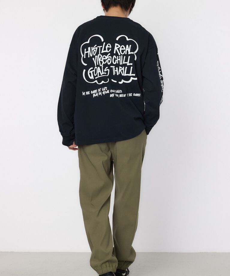 RODEO CROWNS「ランダムスケッチロングスリーブTシャツ」|Tシャツ・カットソー|
