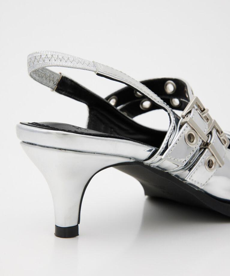 SLY「POINTED TOE BELTED サンダル」|サンダル|