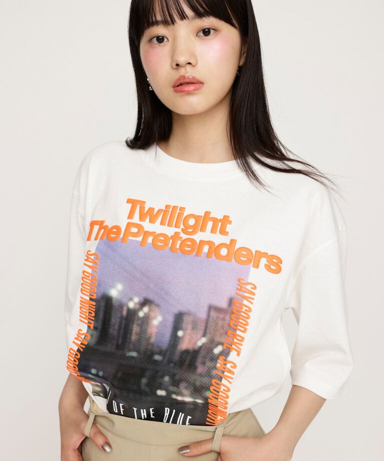 SLY「FOAM LOGO PHOTO Tシャツ」|Tシャツ・カットソー|