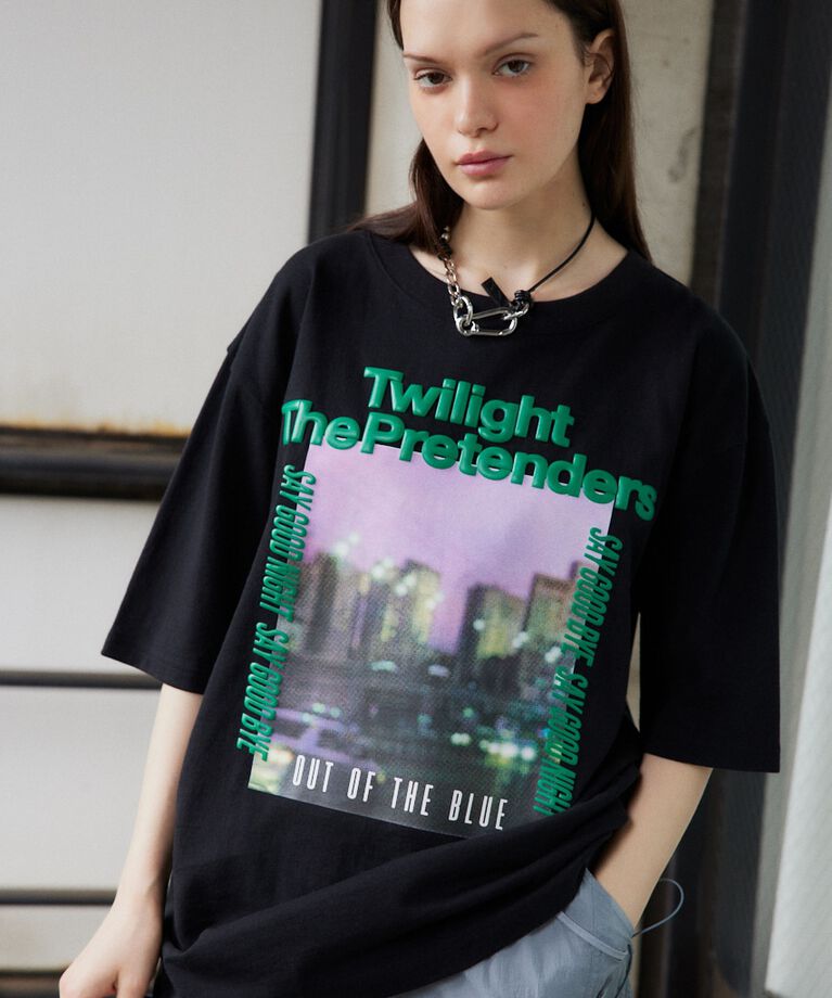 SLY「FOAM LOGO PHOTO Tシャツ」|Tシャツ・カットソー|