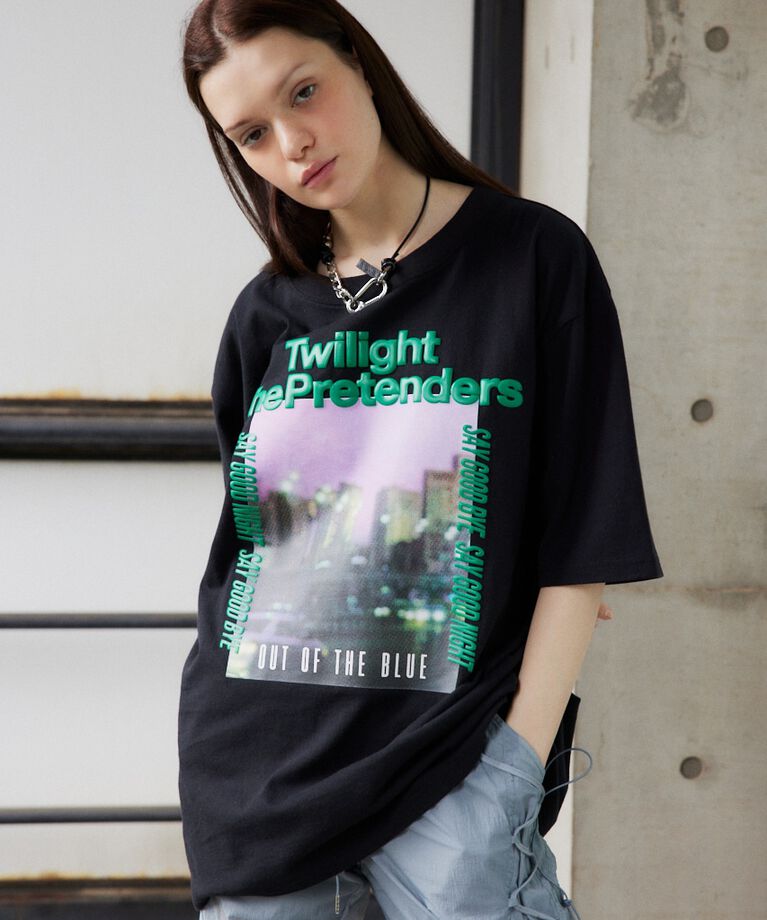SLY「FOAM LOGO PHOTO Tシャツ」|Tシャツ・カットソー|