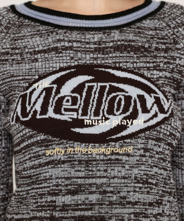 SLY「MELANGE LOGO JQ トップス」|ニット・セーター|