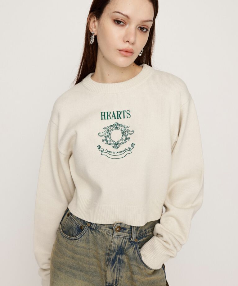 SLY「MOTIF LOGO KNIT トップス」|ニット・セーター|IVOY3