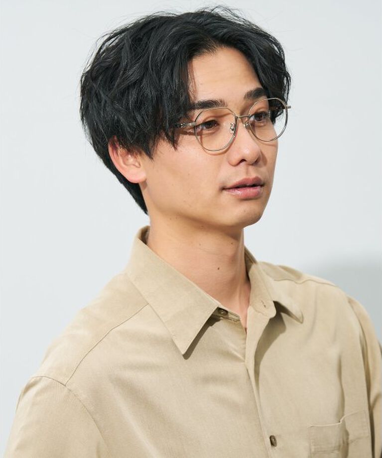  「ウエリントン型メガネ｜読書 レディース 女性用 大人可愛い 大理石｜Zoff｜CHIC レンズ交換券付」|メガネ|シルバー