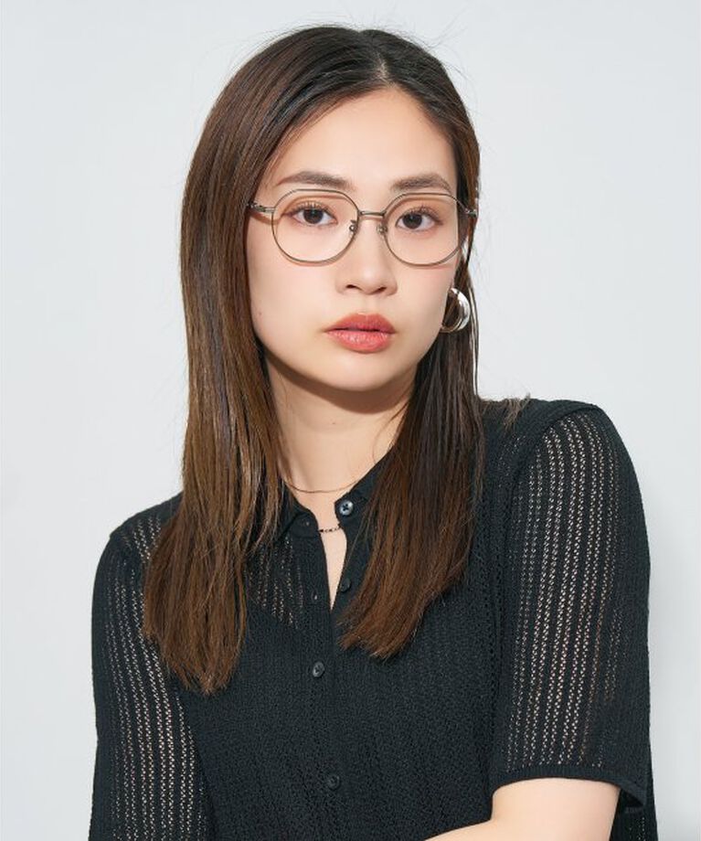  「ウエリントン型メガネ｜読書 レディース 女性用 大人可愛い 大理石｜Zoff｜CHIC レンズ交換券付」|メガネ|
