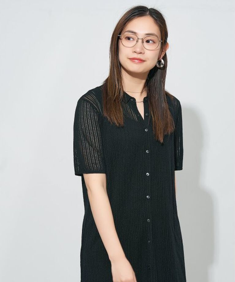  「ウエリントン型メガネ｜読書 レディース 女性用 大人可愛い 大理石｜Zoff｜CHIC レンズ交換券付」|メガネ|