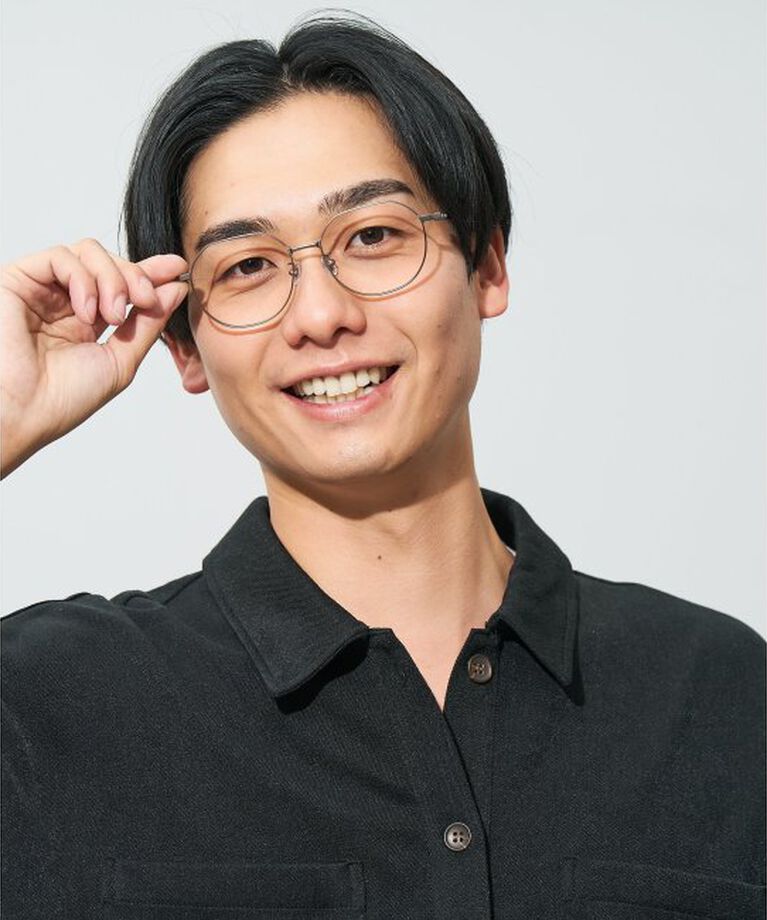  「ウエリントン型メガネ｜読書 レディース 女性用 大人可愛い 大理石｜Zoff｜CHIC レンズ交換券付」|メガネ|
