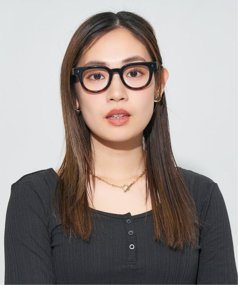  「Zoff｜JOURNAL STANDARD relume ウェリントン メガネ 太縁メガネ ジャーナルスタンダード レンズ交換券付」|メガネ|