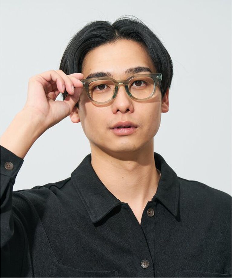  「Zoff｜JOURNAL STANDARD relume ウェリントン メガネ 太縁メガネ ジャーナルスタンダード レンズ交換券付」|メガネ|