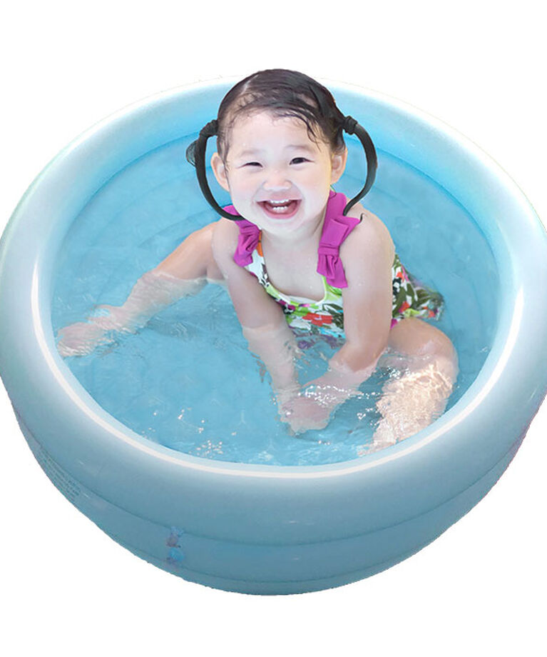 BACKYARD FAMILY「ビニールプール 子供用 通販 丸形クッションプール 家庭用プール 水遊び エアークッション」|その他|