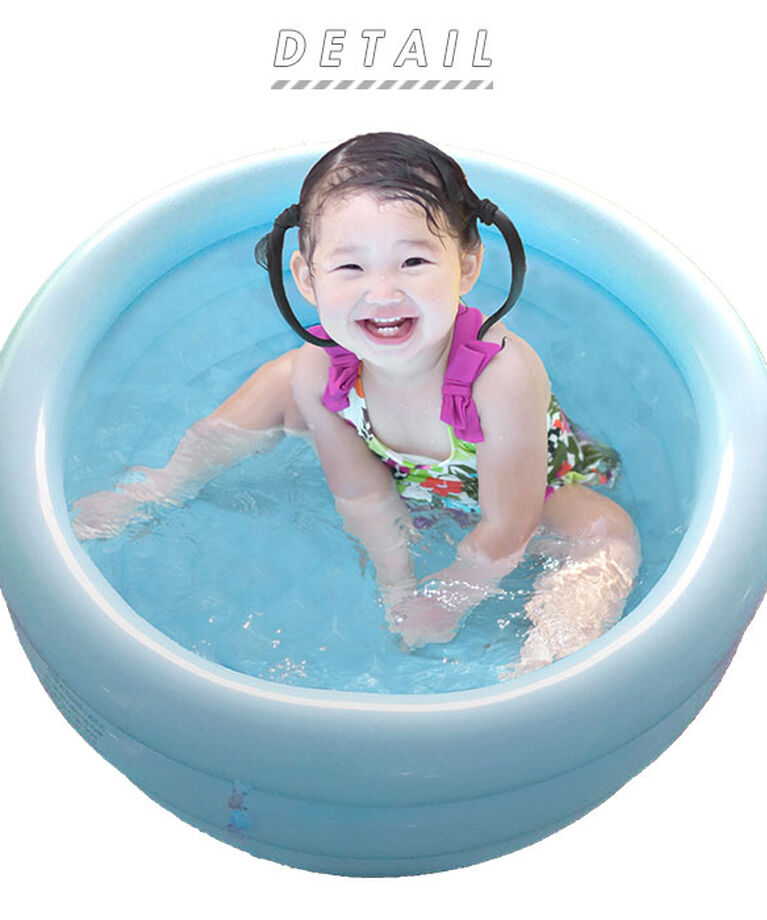 BACKYARD FAMILY「ビニールプール 子供用 通販 丸形クッションプール 家庭用プール 水遊び エアークッション」|その他|