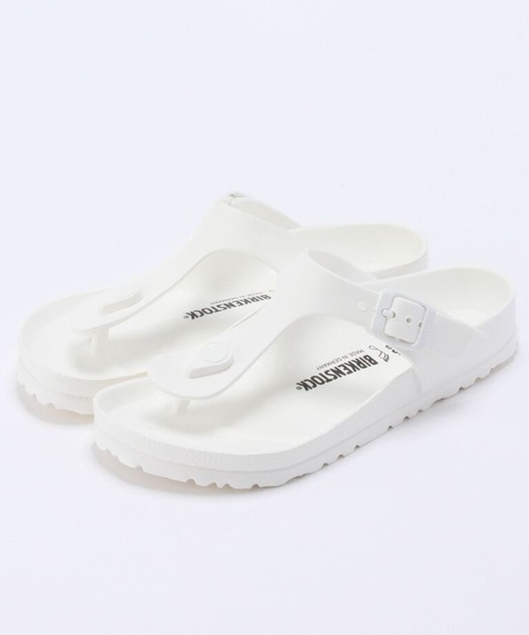 BIRKENSTOCK「【ビルケンシュトック】ギゼ イーブイエー/ホワイト EVA/サンダル メンズ レディース/GIZEH」|サンダル|ホワイト