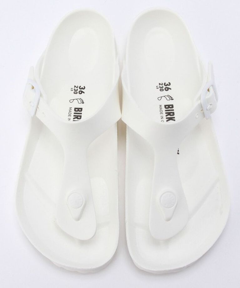 BIRKENSTOCK「【ビルケンシュトック】ギゼ イーブイエー/ホワイト EVA/サンダル メンズ レディース/GIZEH」|サンダル|