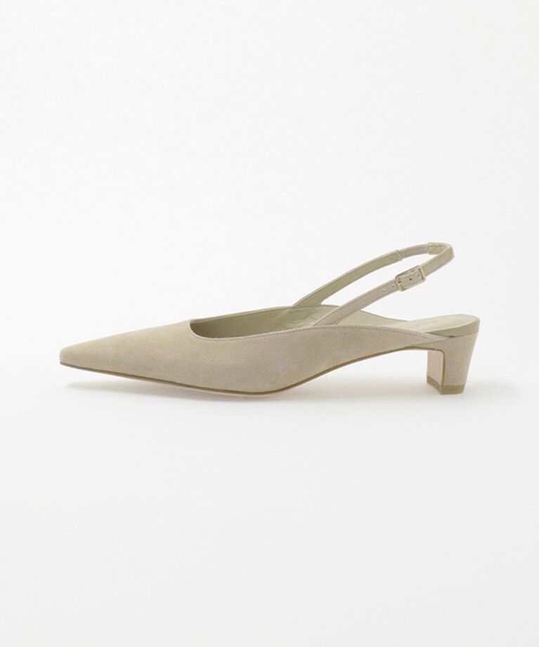 ODETTE E ODILE「スクエアバックベルト パンプス40↓↑」|パンプス|BEIGE