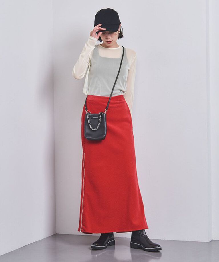 UNITED ARROWS「チュール ジャージー カットソー」|Tシャツ・カットソー|