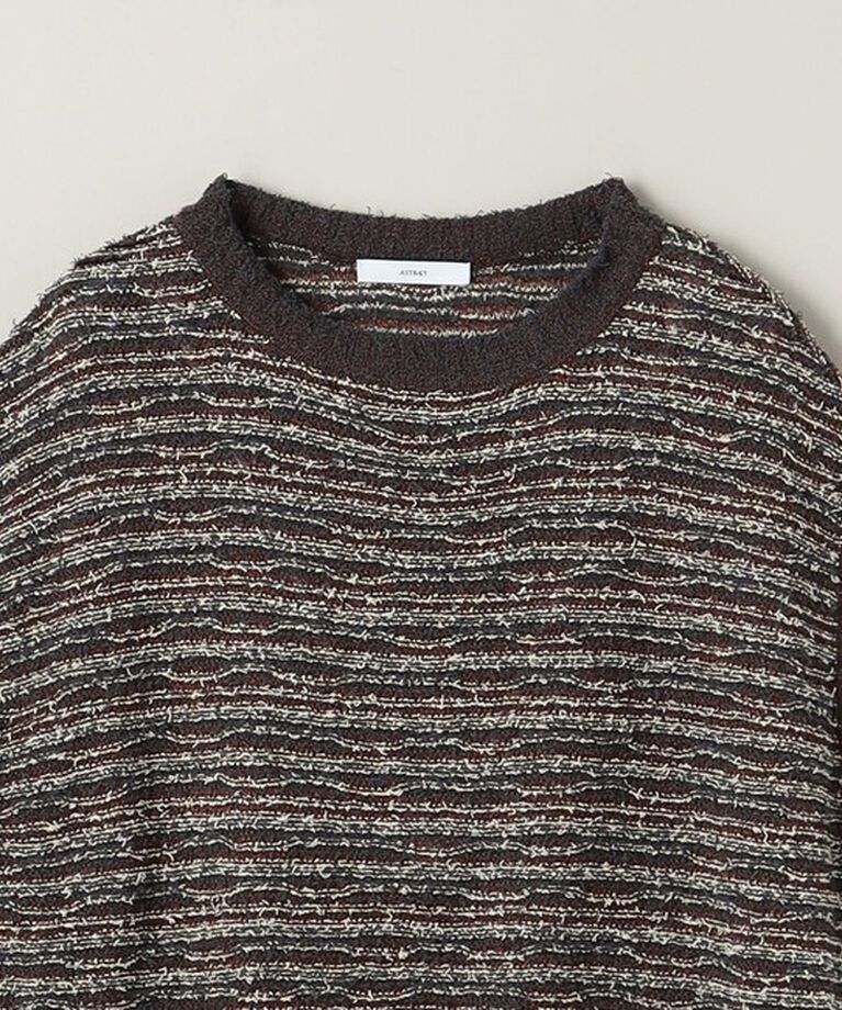 ASTRAET「＜ASTRAET＞ボーダー ノースリーブ クルーネックニット」|ニット・セーター|