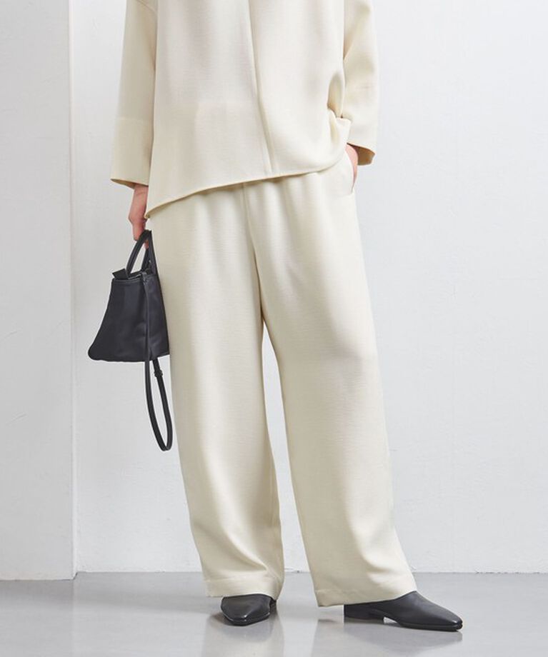 UNITED ARROWS「COMFY ストレート イージーパンツ WHITE」|その他|