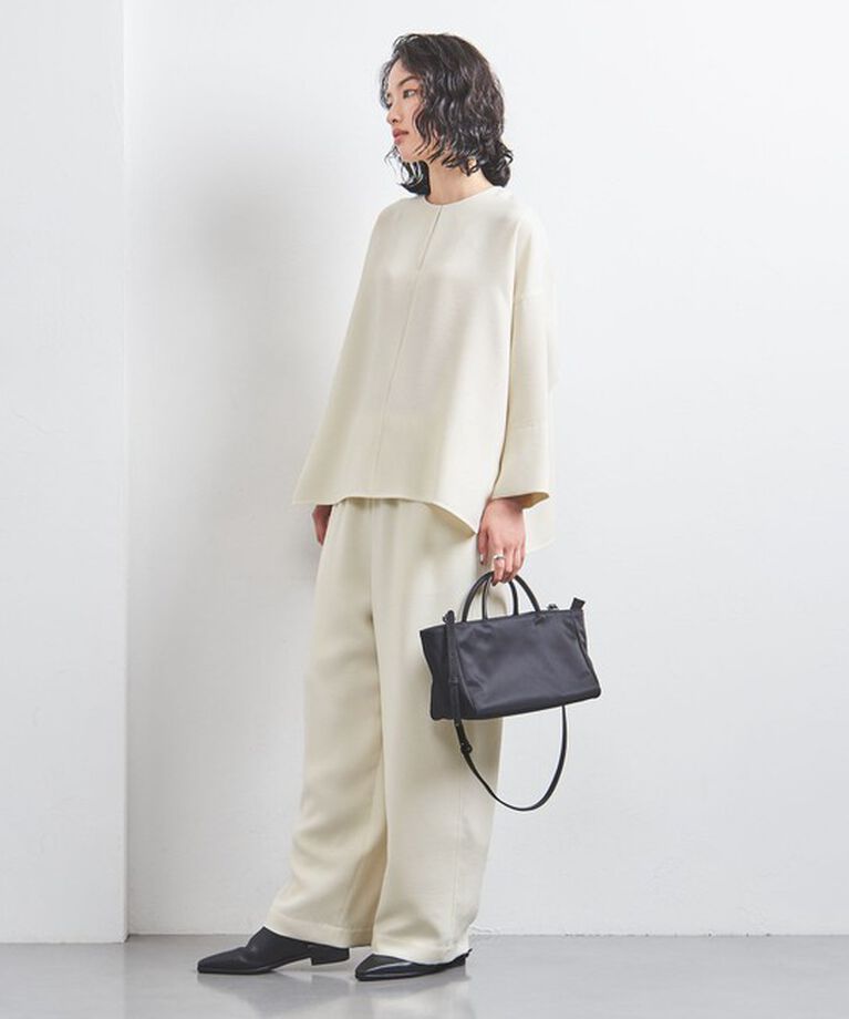 UNITED ARROWS「COMFY ストレート イージーパンツ WHITE」|その他|