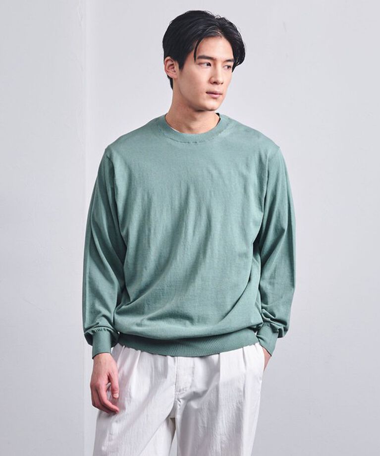 UNITED ARROWS「４シーズンズ ハイゲージ クルーネックニット」|ニット・セーター|LIME