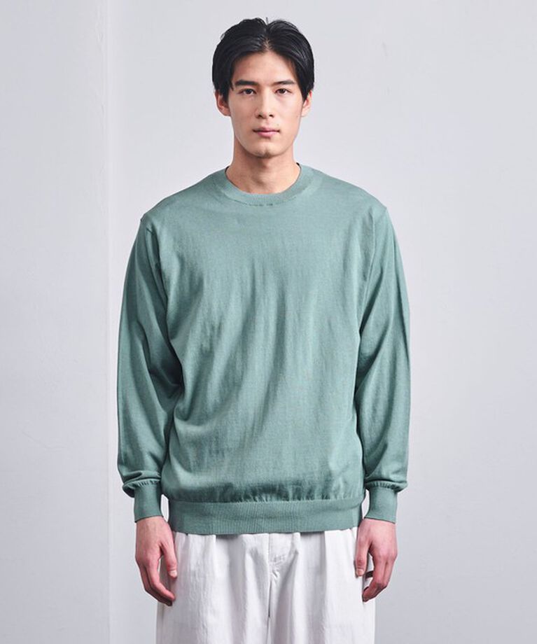 UNITED ARROWS「４シーズンズ ハイゲージ クルーネックニット」|ニット・セーター|