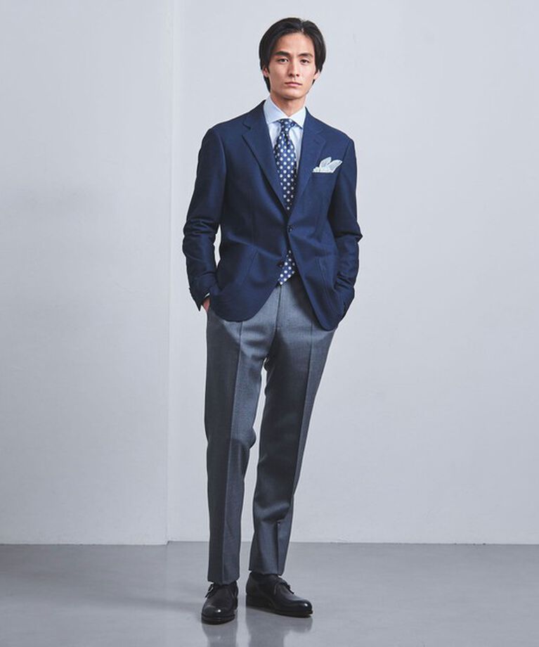 UNITED ARROWS「ALUMO/チェック ワイドカラー シャツ」|シャツ・ブラウス|
