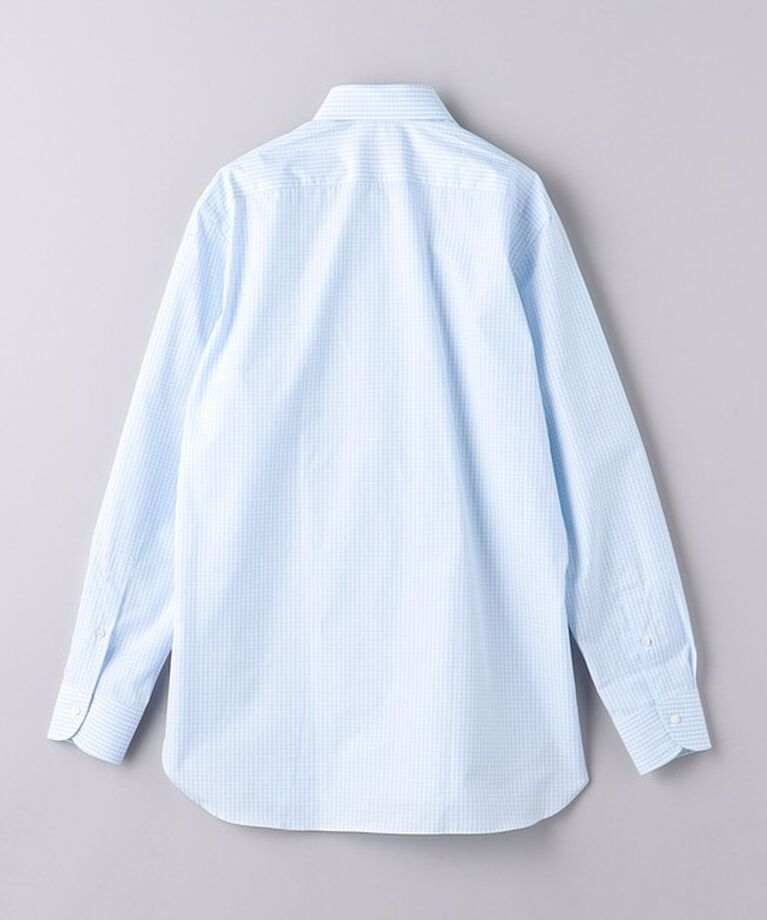 UNITED ARROWS「ALUMO/チェック ワイドカラー シャツ」|シャツ・ブラウス|