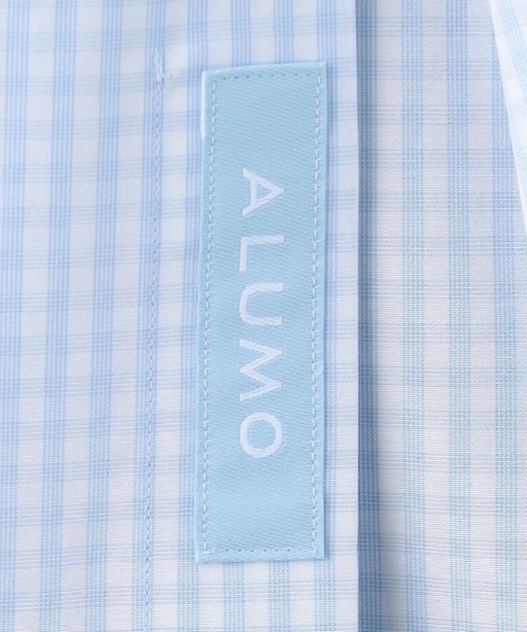 UNITED ARROWS「ALUMO/チェック ワイドカラー シャツ」|シャツ・ブラウス|