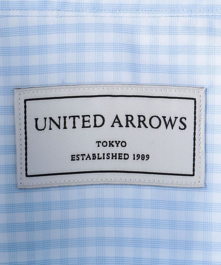 UNITED ARROWS「ALUMO/チェック ワイドカラー シャツ」|シャツ・ブラウス|