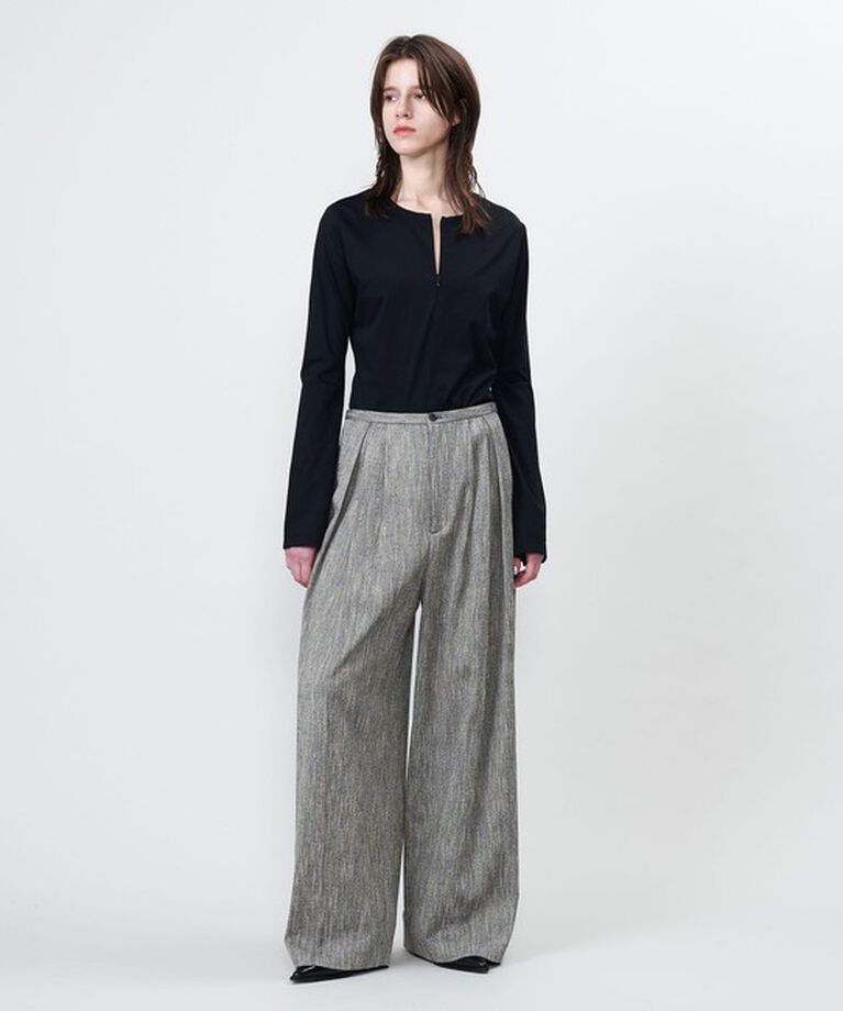 ASTRAET「＜ASTRAET＞スラブ タック ワイドパンツ」|その他|